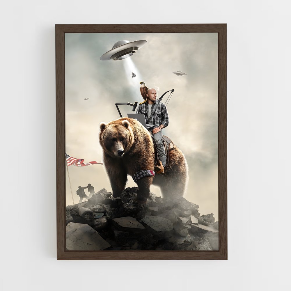 Poster Bear Rider – affiche MMA (vue 5)